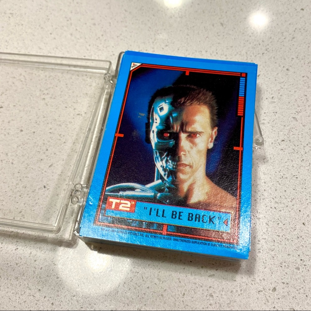 Terminator 2 {T2} Retro Full Set Trading Cards 🏍